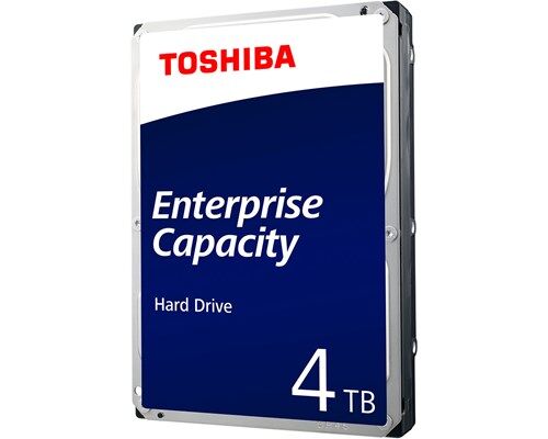 Toshiba Enterprise Capacity 512e 4tb 3.5" 7,200rpm Sata-600
