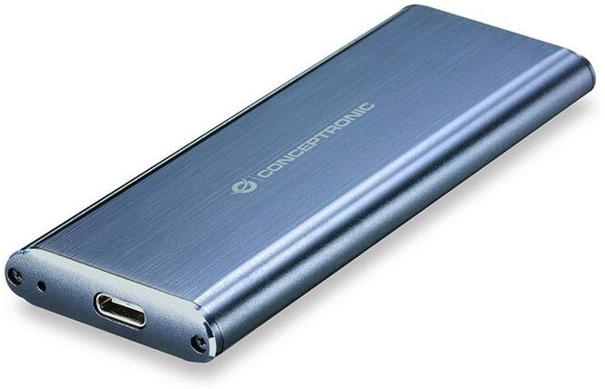 Conceptronic hde01g caixa externa para ssd m.2 usb-c