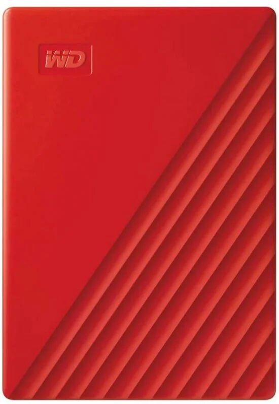 Western Digital Wd my passport 4tb 2.5" usb 3.1 vermelho