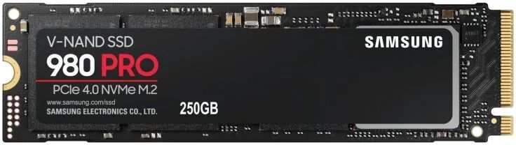 Samsung 980 pro ssd 250gb pcie nvme m.2