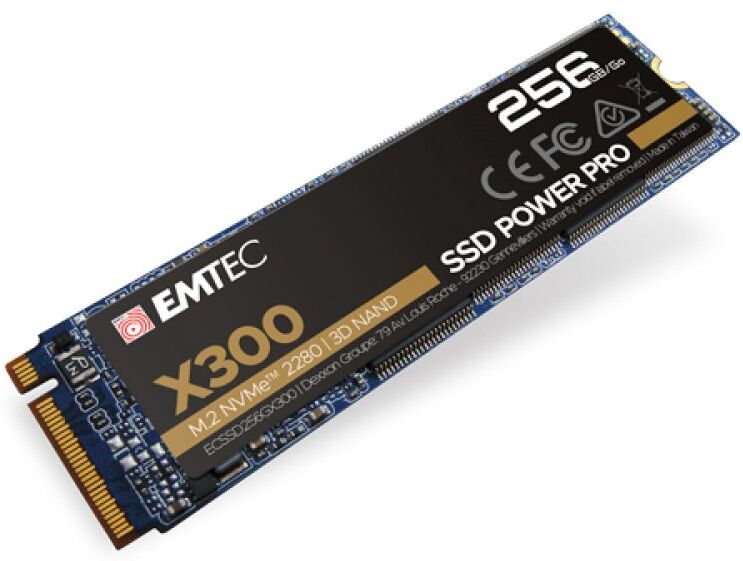 Emtec power pro x300 ssd 256gb m.2 2280 nvme