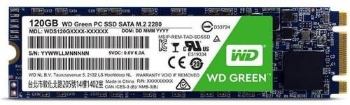 Western Digital Disco Ssd Wd Green 120gb Micro Sata M2