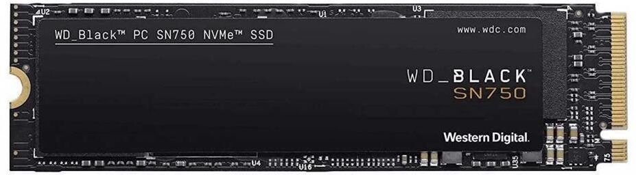 Western Digital Disco Ssd Wd Black Sn750 1tb Nvme-Pcie-M.2 -3470r.