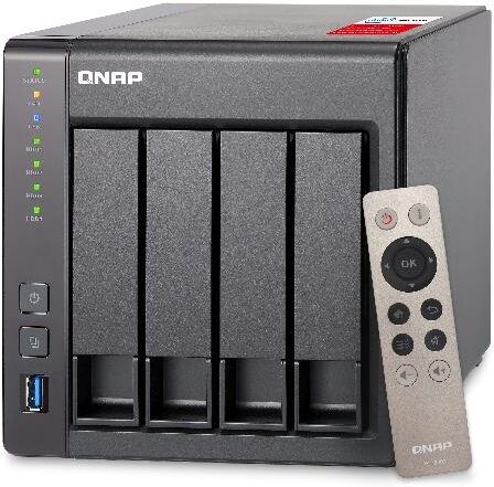 Qnap Nas 4 Baías Quad-core 2 Ghz - Qnap Ts-451