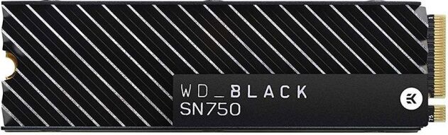 Western Digital Ssd M.2 2280 Black Sn750 C/ Heatsink 2tb 3d Nand Nvme - Western Digital