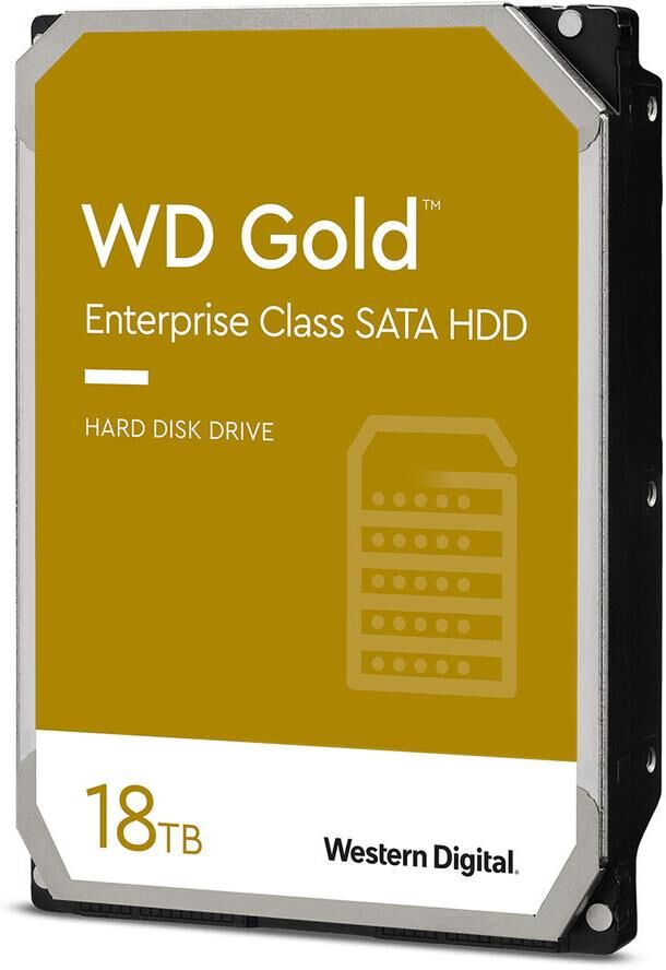 Western Digital Disco Rígido Western Digital Gold 18tb 3.5" 7200 Rpm 512 Mb