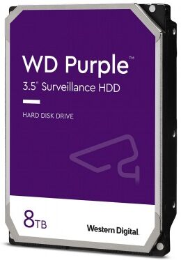 Western Digital Disco Rígido 3.5" Western Digital Purple 8tb 7200rpm 256mb Sata Iii