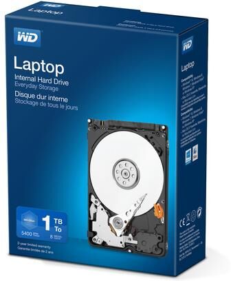 Western Digital Laptop Everyday 1000gb Serial Ata Ii Unidade De Disco Rígido