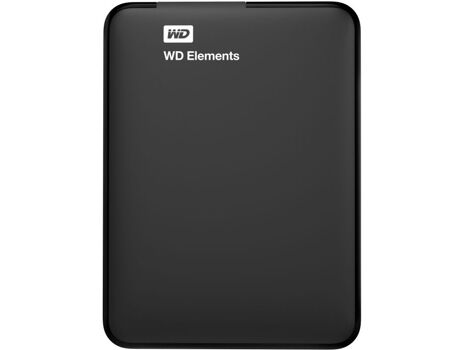 Western Digital Disco HDD Externo Elements (Preto - 2 TB - USB 3.0)