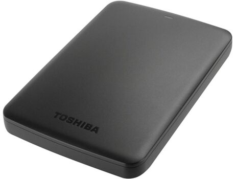 Toshiba Disco HDD Externo Canvio Basics (Preto - 1 TB - USB 3.0)