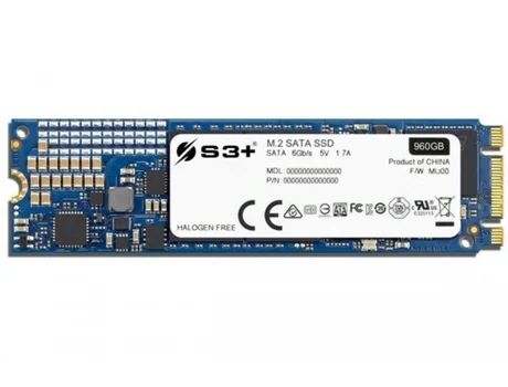 S3+ Disco SSD Interno M.2 960GB NVMe PCIe (960 GB - PCI-Express - 250 MB/s)