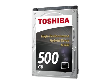 Toshiba Disco HDD Interno SSHD 2.5' 500GB H2 (500 GB - SATA - 5400 RPM)