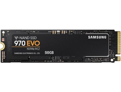 Samsung Disco SSD Interno SERIE 970 EVO M2 500GB (500 GB - PCI-Express - 3400 MB/s)