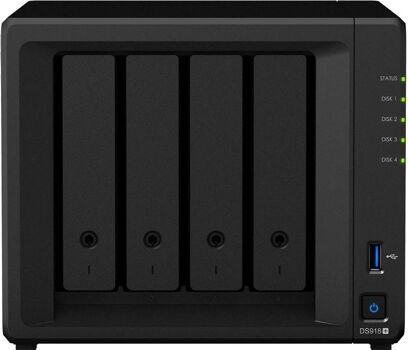 Synology NAS DS918+ (4 Baías - 0 TB)