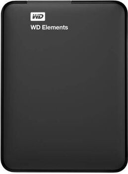 Western Digital Disco HDD Externo Elements (Preto - 1 TB - USB 3.0)