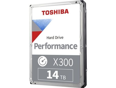 Toshiba Disco HDD Interno X300 Bulk (14TB - SATA - 7200 RPM)