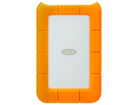 LaCie Disco HDD Externo Rugged Mini (Laranja - 1 TB - USB 3.0)