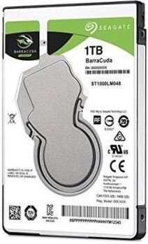 Seagate Disco HDD Interno ST1000LM048 (1 TB - SATA - 5400 RPM)