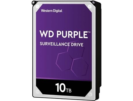Western Digital Disco HDD Interno WD WD102PURZ (10 TB - SATA III - 7200 RPM)