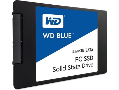 Western Digital Disco SSD Interno Blue Sata 2.5' 250 GB (250 GB - SATA - 545 MB/s)