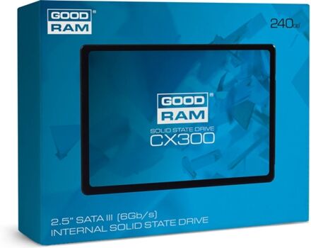 Goodram Disco SSD Interno 240 GB CX300 (240 GB - SATA - 555 MB/s)