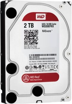 Western Digital Disco HDD Interno  4TB Caviar Red WD40EFRX (4 TB - SATA - 5400 RPM)