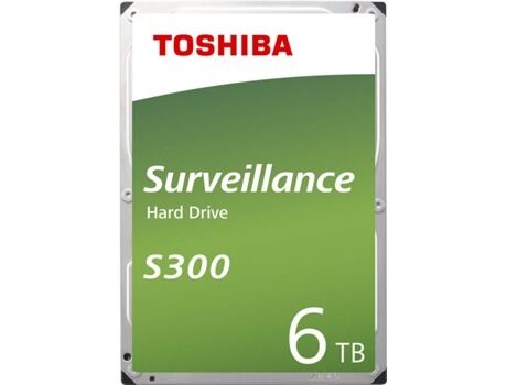 Toshiba Disco HDD Interno HDWT360UZSVA (6 TB - SATA - 7200 RPM)