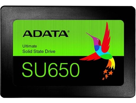 Adata Disco SSD Interno ASU650SS-480GT-C (480 GB - SATA - 520 MB/s)