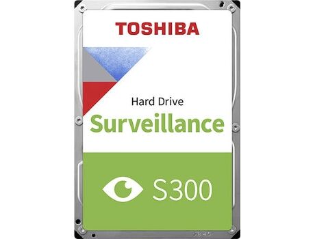 Toshiba Disco Interno HDD Surveillance S300 (2 TB - SATA - 5400 RPM)