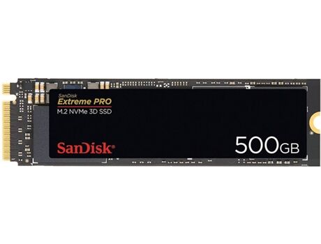 SanDisk Disco SSD Interno Extreme Pro 500GB (500 GB - PCI-Express - 3400 MB/s)