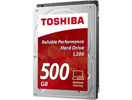 Toshiba Disco HDD Interno HDWJ105UZSVA (500 GB - SATA - 5400 RPM)