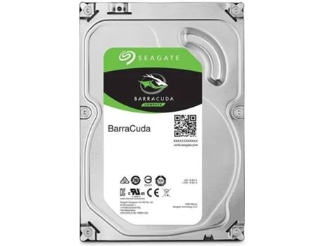 Seagate Disco HDD Interno 1TB BARRACUDA (1 TB - SATA - 7200 RPM)