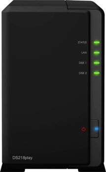 Synology NAS DS218play (2 Baías - 0 TB)