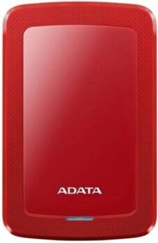 Adata Disco Externo HDD HV300 (Vermelho - 2 TB - USB 3.1)