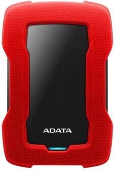 Adata Disco Externo AHD330-2TU31-CRD (Vermelho - 2 TB - USB 3.0)