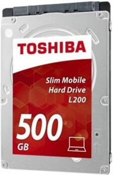 Toshiba Disco HDD Interno L200 (500 GB - SATA - 5400 RPM)