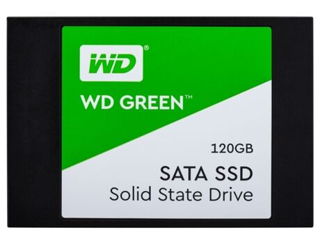 Western Digital Disco SSD Interno Green 120GB 3D Wds120G2G0A (120 GB - SATA - 540 MB/s)