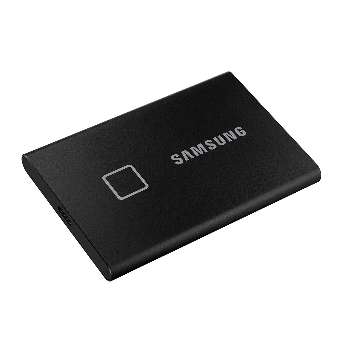 Samsung T7 Touch Bärbar SSD, 2TB, USB-C (3.2 gen 2) - Svart