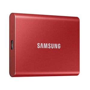 Samsung 500GB T7 USB3.2C Portable Red Ext SSD