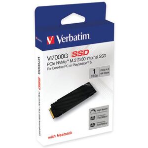 Verbatim Vi7000G M.2 PCIe NVMe Solid State Drive 1TB 49367