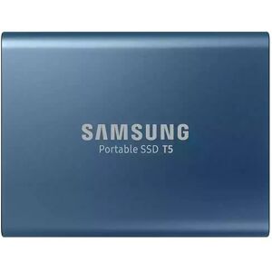 SAMSUNG T5 250GB External SSD Drive Blue- Computers~~Computer Components~~Storage Devices~~Hard Drives