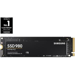 Samsung 980 NVMe M.2 SSD 1TB in Black (MZ-V8V1T0BW)