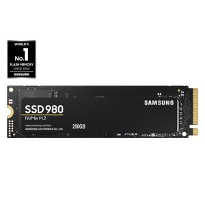 Samsung 980 NVMe M.2 SSD 250GB in Black (MZ-V8V250BW)