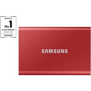 Samsung Portable 1TB SSD T7 USB 3.2 in Red (MU-PC1T0R/WW)