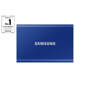 Samsung Portable 500GB SSD T7 USB 3.2 in Blue (MU-PC500H/WW)