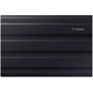 SAMSUNG T7 Shield USB 3.2 Gen 2 Portable SSD Hard Drive, 1TB, Black - Black - Unisex