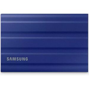 SAMSUNG T7 Shield USB 3.2 Gen 2 Portable SSD Hard Drive, 2TB - Blue - Unisex