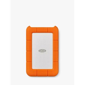 LaCie Rugged External Hard Disk Drive, 5TB, USB Type-C, Orange - Orange - Unisex