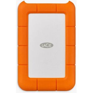 LaCie Rugged External Hard Disk Drive, 1TB, USB Type-C, Orange - Orange - Unisex