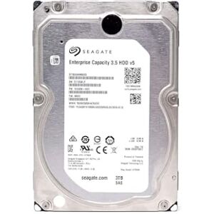 Seagate ST3000NM0025 3.5-Inch 3000 GB 128 MB Cache SAS Hard Drive - Metallic